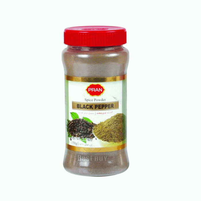 BLACK PEPPER POWDER 150 GM PET JAR